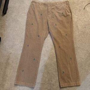 Vineyard vines slim Fit Breaker Pants With Duck Embroidery 40x32